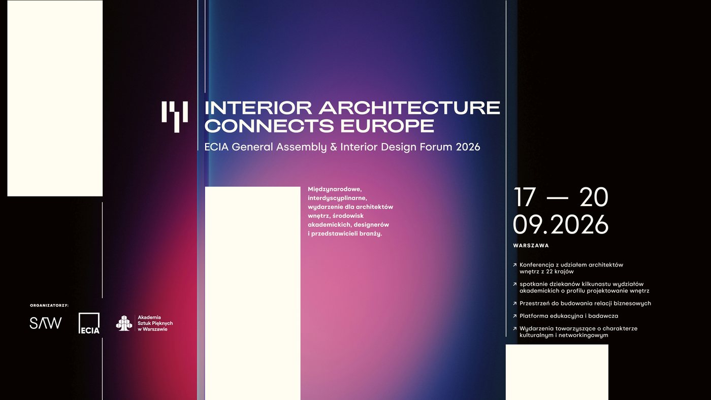 Varsavia ospita il dibattito europeo sulla qualità degli interni tra architettura, design e scienza