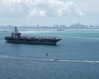 La portaerei USS Abraham Lincoln rientra a San Diego dopo quasi un anno di missione