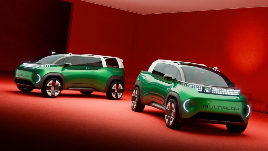Fiat Multiplay, il concept che si trasforma da monovolume a pick-up