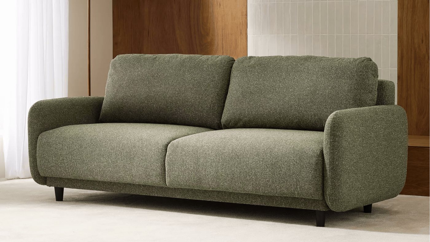 Habitat lancia il divano letto Eric con sistema a estrazione che elimina l'effetto ingombrante