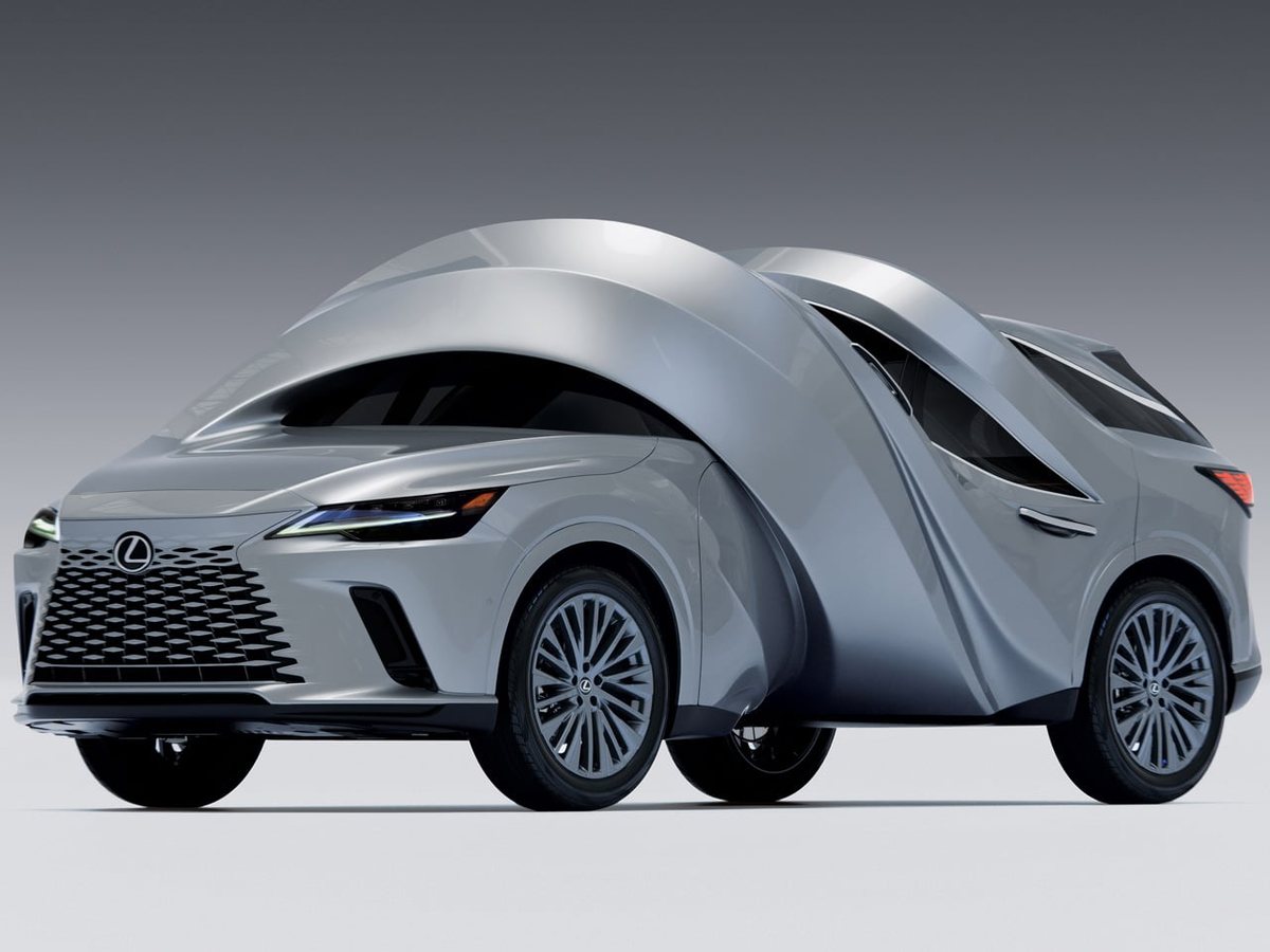 MSCHF distorce due Lexus in sculture surreali per Armory Week