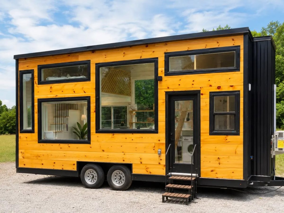 Dragon Tiny Homes presenta il Vista: 24 piedi con due soppalchi e ufficio