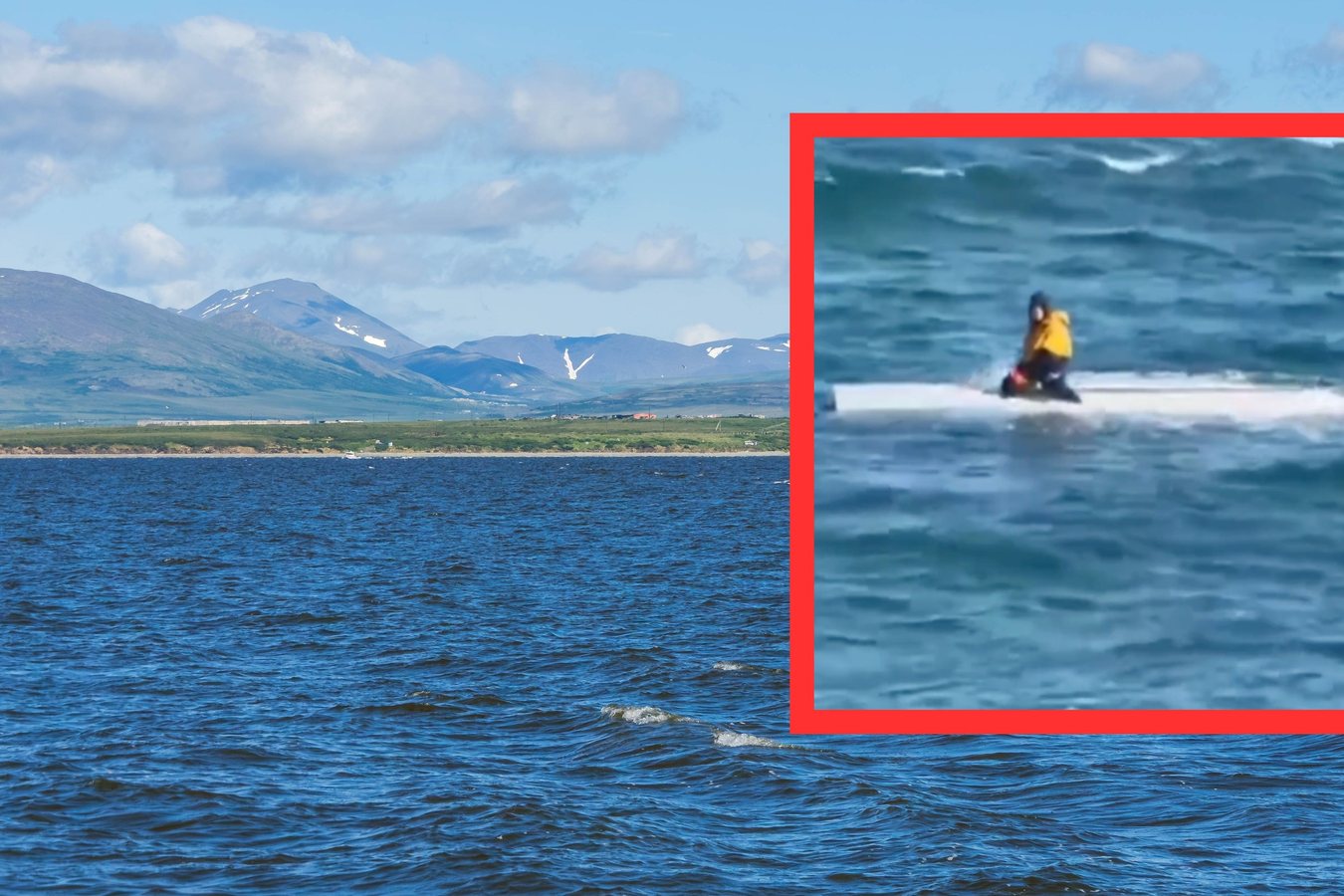 Alaska, 15enne sopravvive due giorni su una barca capovolta nel Mare di Bering