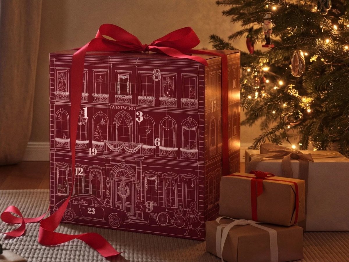 Westwing lancia un calendario dell'Avvento XXL da 17 chili: è anche un oggetto d'arredo
