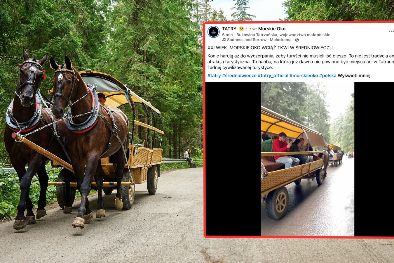 Il sentiero per il Morskie Oko nel mirino: «Siamo ancora nel Medioevo»